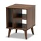 Baxton Studio Sami Mid-Century Walnut Finished Wood End Table 159-9863 - alternate 1